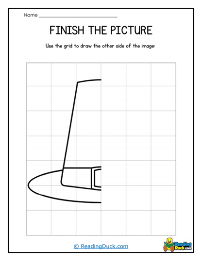 Pilgrim Hat Worksheet