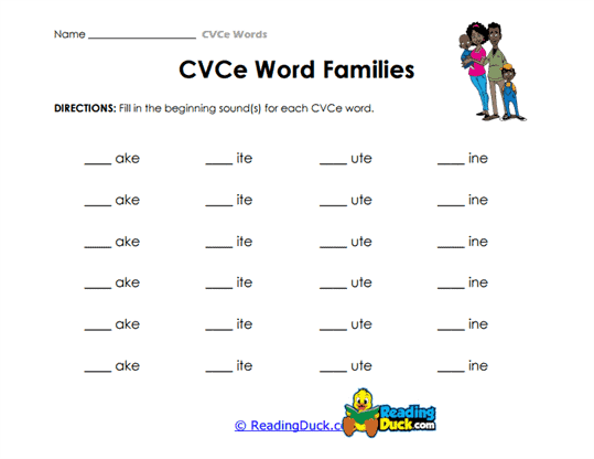 The Family Time Worksheet