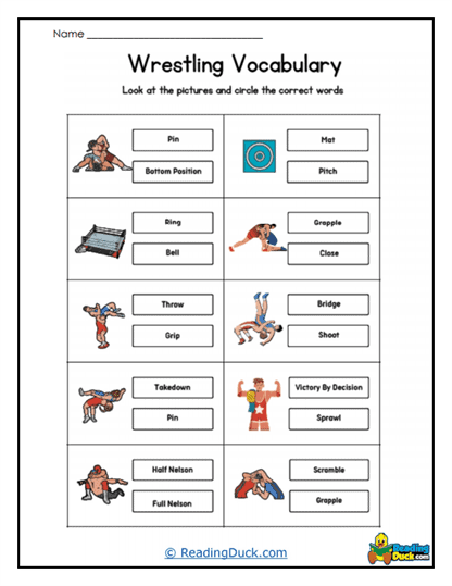 Wwe Word Search Puzzle Printables