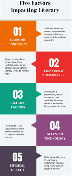 Reading and Literacy Statistics Worksheet