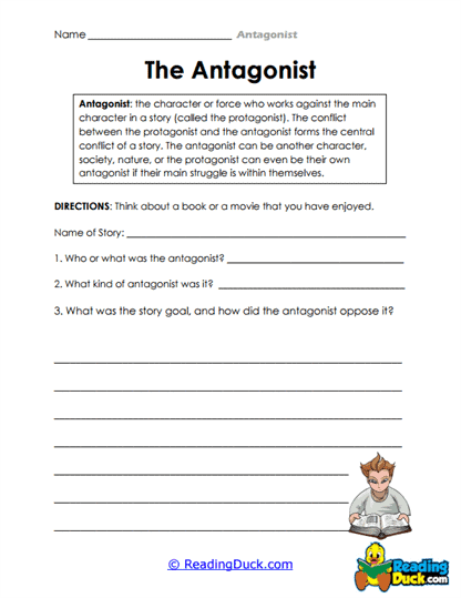 Story Showdown Worksheet