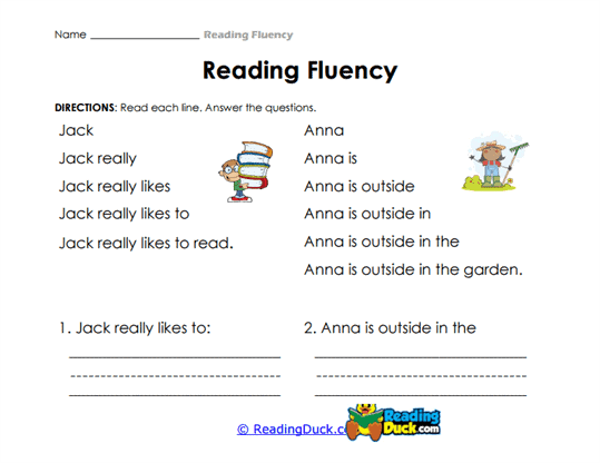 Garden Play Worksheet