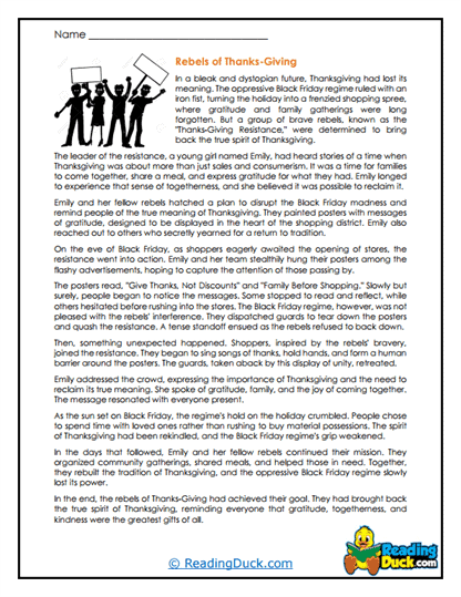 Thanksgiving Resistance Worksheet