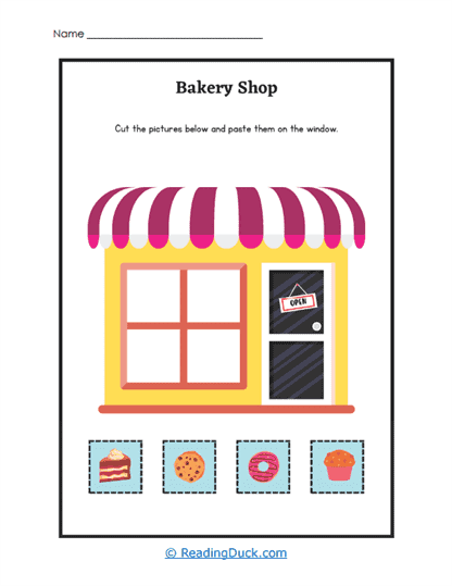 Sweet Treats Worksheet