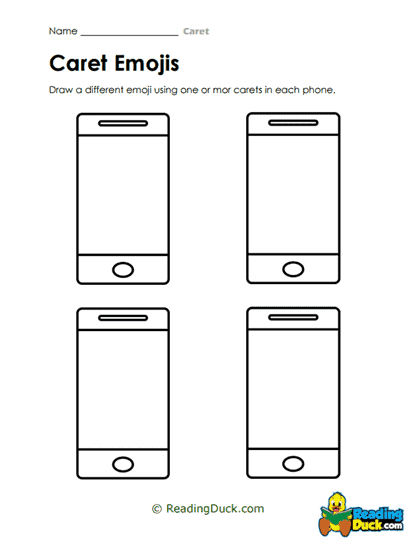 Caret Worksheets