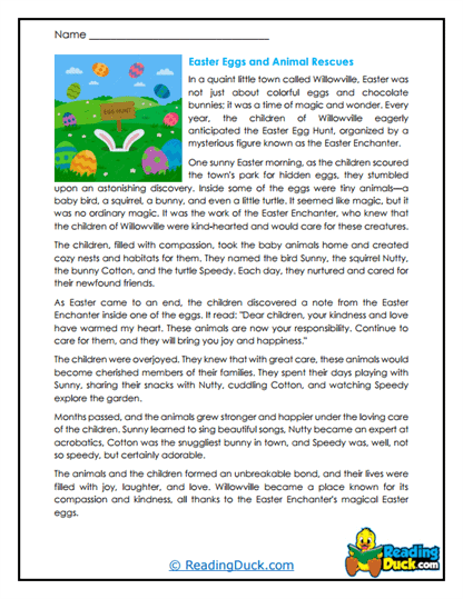 Rescue Bunny Adventure Worksheet