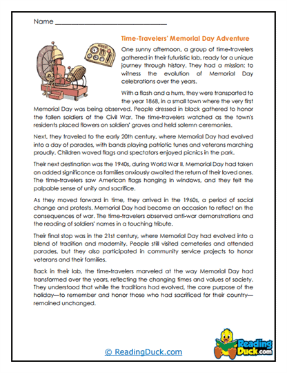 History’s Heroes Worksheet