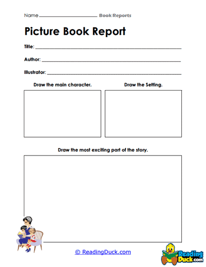 Visual Story Worksheet