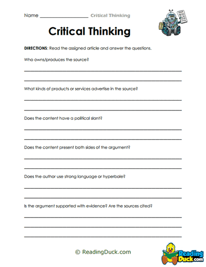 Source Sleuth Worksheet