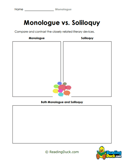 Soliloquy Studies Worksheet
