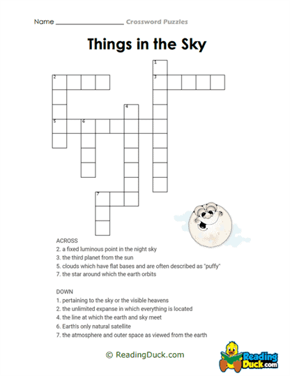 Sky Observations Worksheet