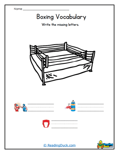 Ring Challenge Worksheet