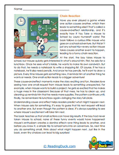Action Avalanche Worksheet