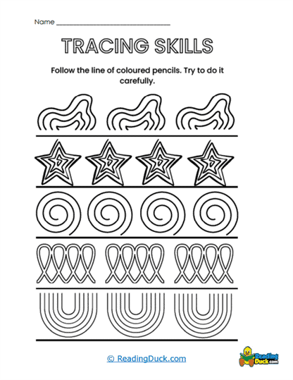 Creative Curves Worksheet