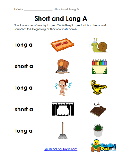 Vowel Circle Game Worksheet