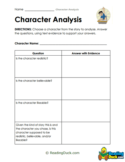 Real or Not? Worksheet