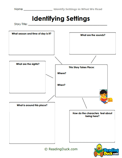 Setting Map Worksheet