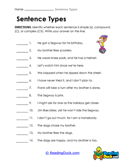 Structure Sorter Worksheet