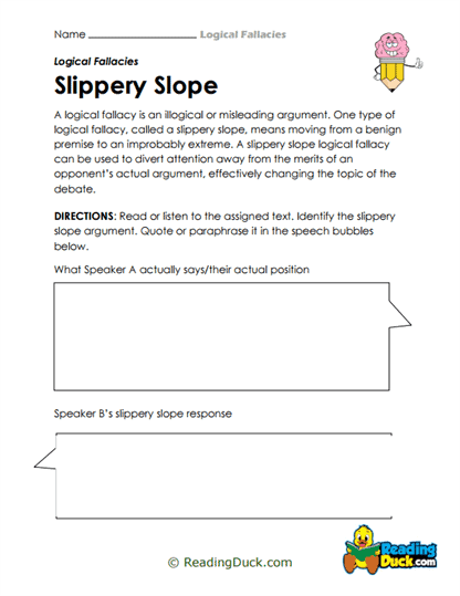 Slope of Doom Worksheet