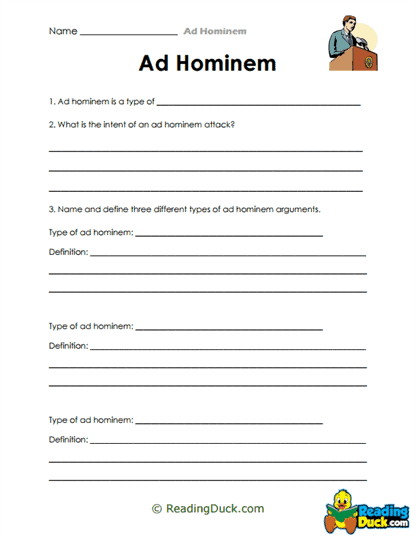 Purpose Practice Worksheet