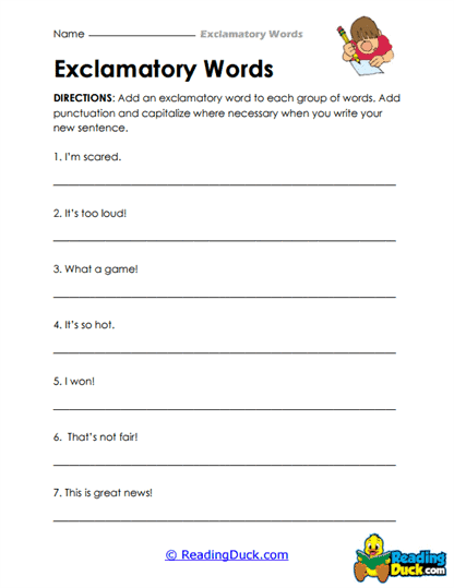 Expressive Bubbles Worksheet