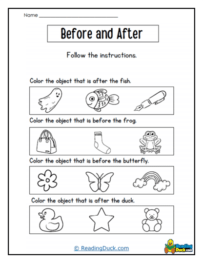 Spooky Sequence Worksheet