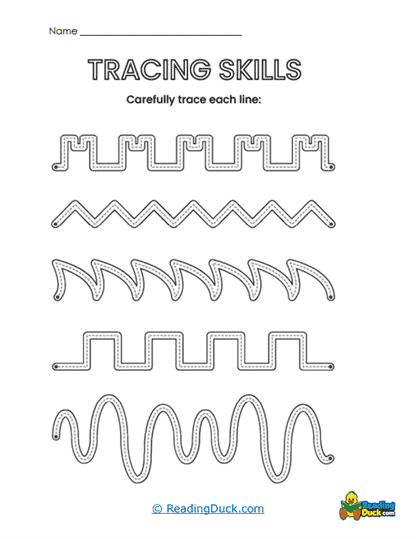 Bumpy Paths Worksheet