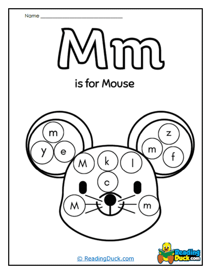 Mouse Mission Worksheet