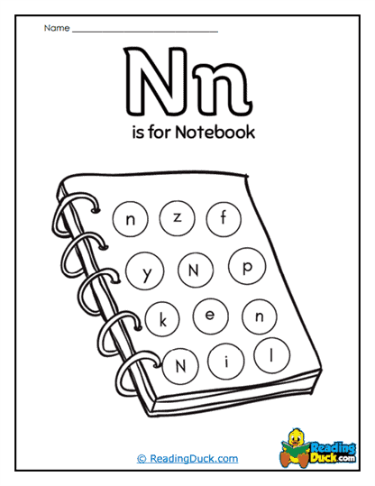 Notebook Notion Worksheet