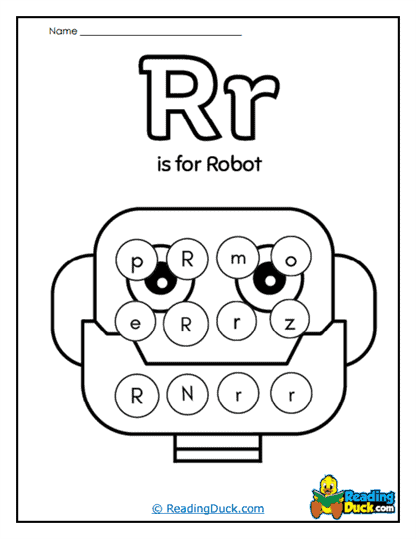 Robot Roundup Worksheet