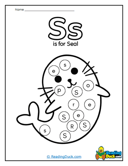 Seal Search Worksheet