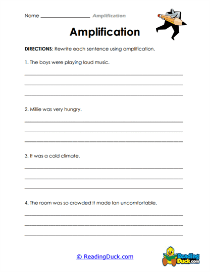 Sentence Rewriter Worksheet