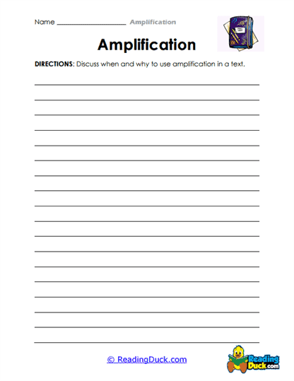 Reflection Writing Worksheet