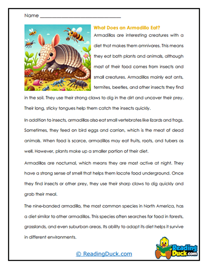 Bug Muncher Worksheet