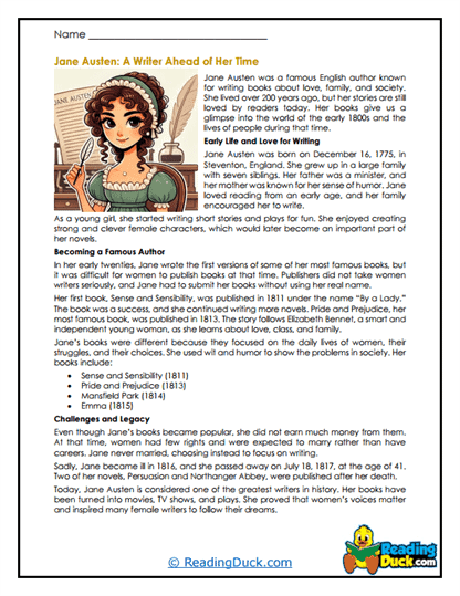 Quiet Rebellion Worksheet