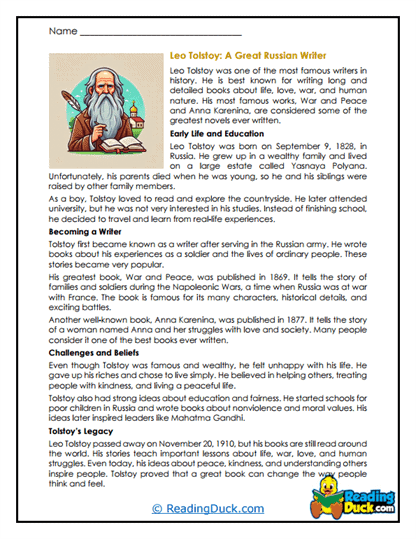 Powerful Novels Worksheet
