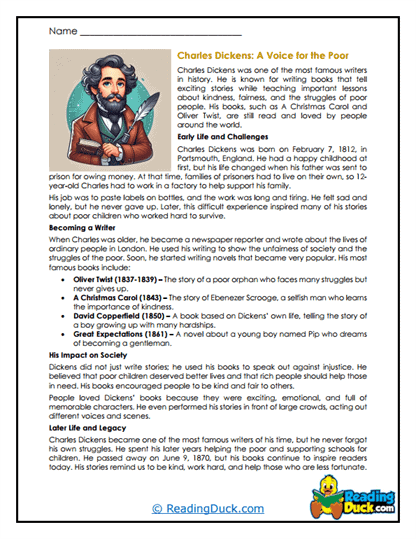 Voice for Change Worksheet