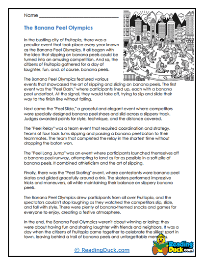 Slippery Games Worksheet