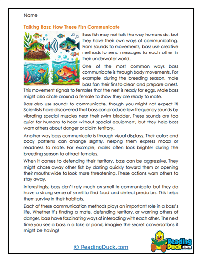Silent Messages Worksheet