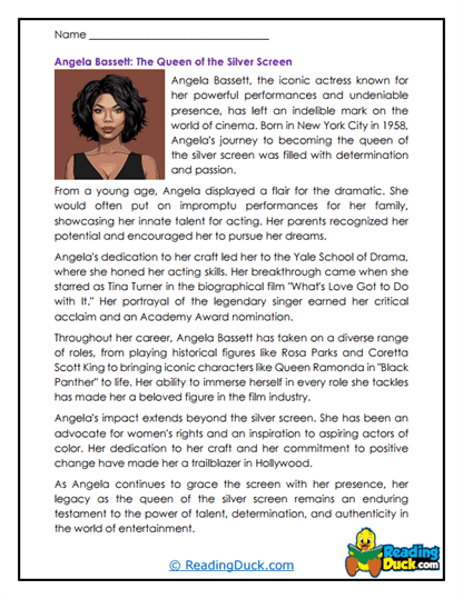 Screen Legend Worksheet