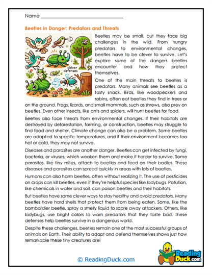 Threat Trackers Worksheet