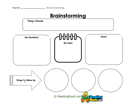 Question Quest Worksheet