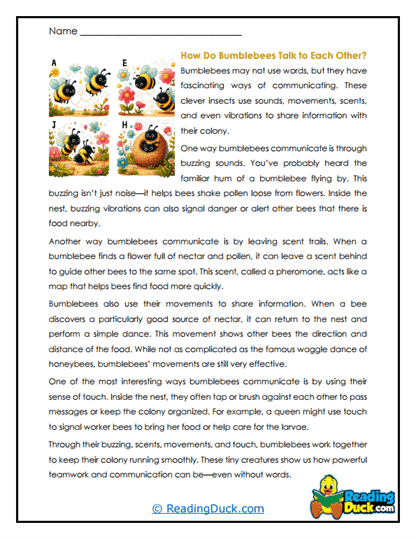 Buzz Talkers Worksheet