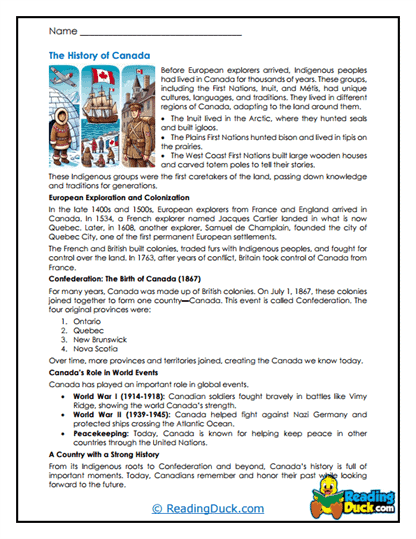 Historic Roots Worksheet