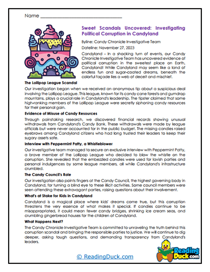Worksheet