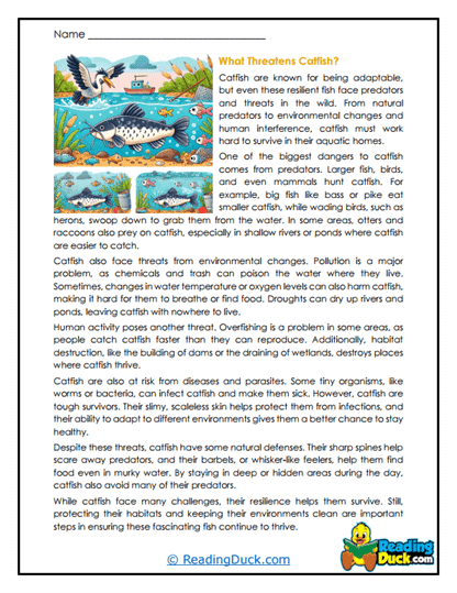 River Threats Worksheet