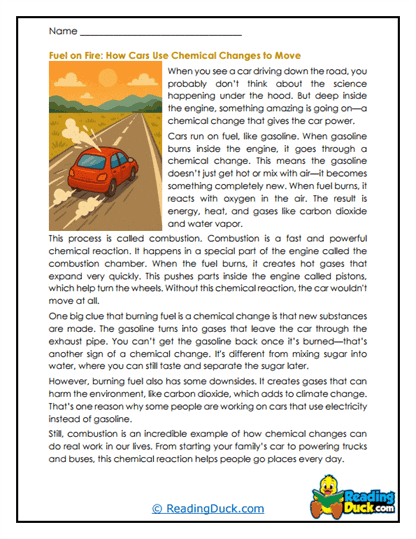 Fueling the Ride Worksheet