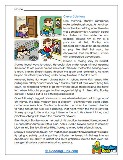 Clever Thinking Worksheet