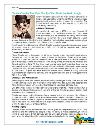 Silent Smiles Worksheet
