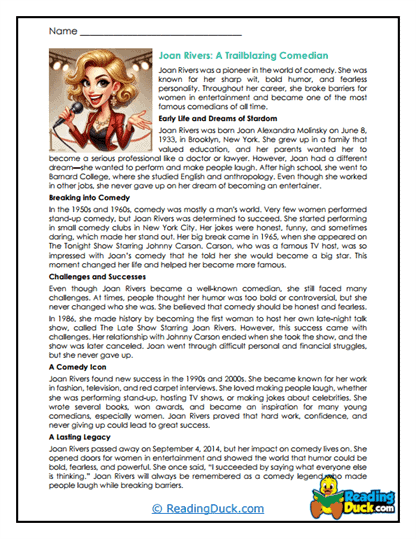 Breaking Barriers Worksheet